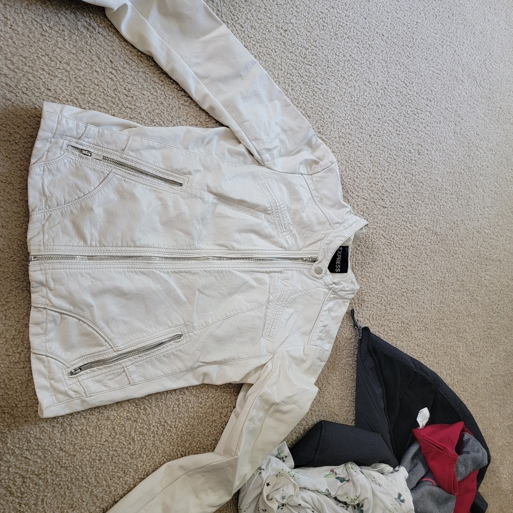 Express leather jacket